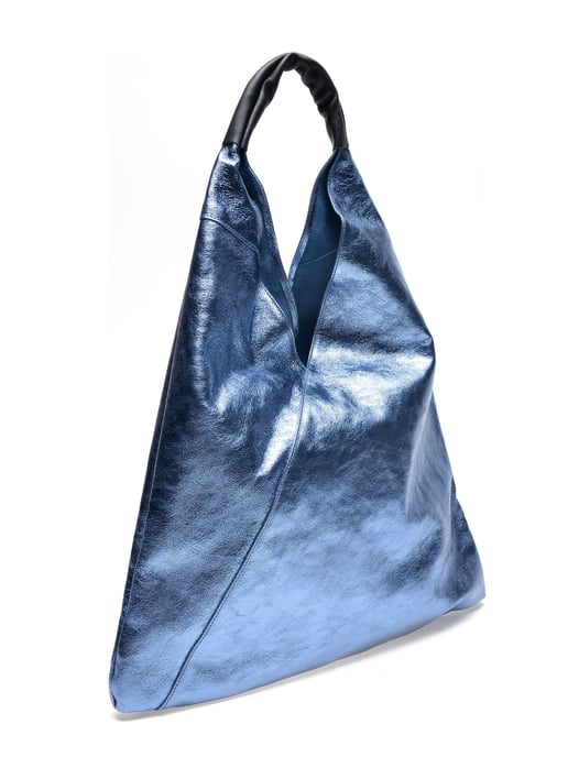 Isabella Rhea SS22 IR 8052 Blue Leather Bag - Image 2