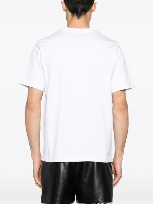 Camiseta estampada Casablanca Statue En Marbe en blanco - Image 4