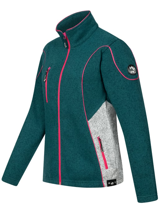 Rock Creek Fleecejacke Dunkeltürkis
