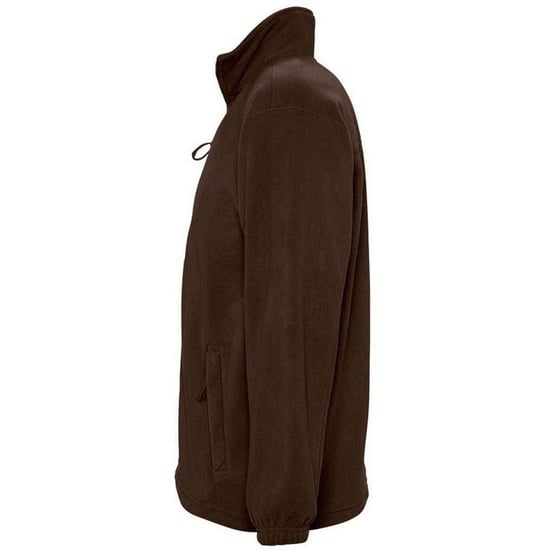 SOLS Unisex Adult North Fleece Jacket (Dark Chocolate) - Image 3