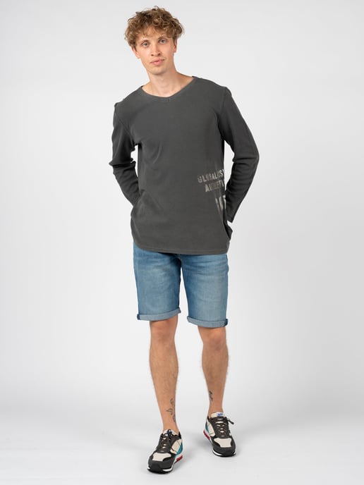 Sudadera Guess Hombre Gris - Image 2