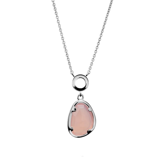 Orphelia 'Rivera' Women's 925 Sterling Silver Set: Necklace + Earrings - Silver SET-7480/PC - Image 4