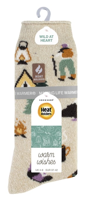 Womens Fun Hobby Socks | Calcetines térmicos con forro polar - Caminar - Image 2