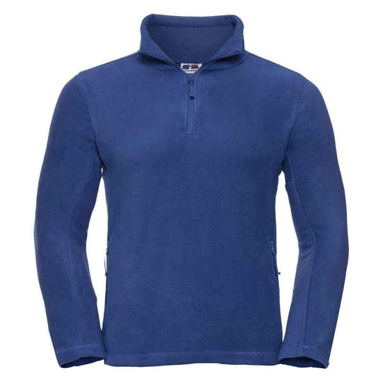 Russell Mens Zip Neck Outdoor Fleece Top (Royal Blue) - Image 1