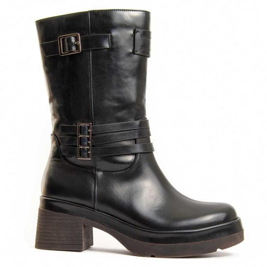 Montevita Heel Ankle Boot Motta2 In Black