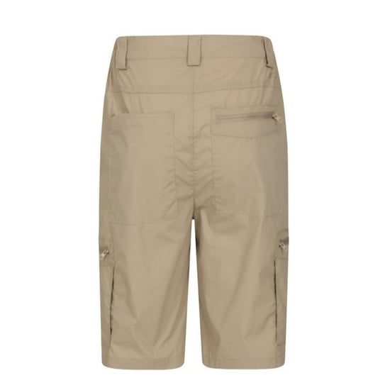 Mountain Warehouse Mens Trek Cargo Shorts (Beige) - Image 2