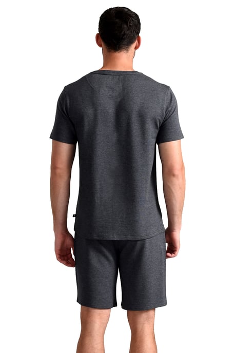 Pantalones cortos de pijama Ted Baker - Pantalones cortos de pijama para hombre con bolsillos - Charcoal - Image 2