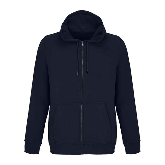 SOLS Unisex Adult Calipso Full Zip Hoodie (French Navy) - Image 1