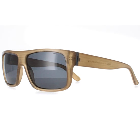 INVU Rectangle Mens Beige Cloudy Demi Blue Polarized B2130