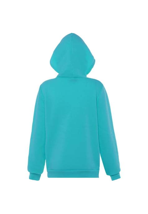 Mymo Hooded jacket women turquoise - Image 2