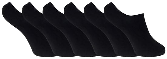 Lote de 6 calcetines tobilleros con forro de bambú para mujer con agarre - Image 1