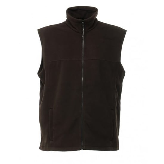 Regatta Haber II Full-Zip Bodywarmer Fleece Anti-Pill Jacket (250 GSM) (Black)