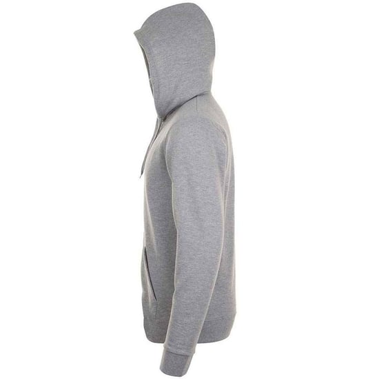 SOLS Unisex Adult Stone Hoodie (Grey Melange) - Image 3