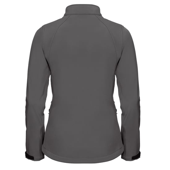 Russell Womens/Ladies Soft Shell Jacket (Titanium) - Image 2