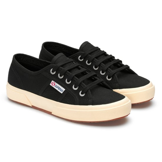 Superga Unisex Adult 2750 Cotu Classic Vegan Trainers (Black) - Image 1