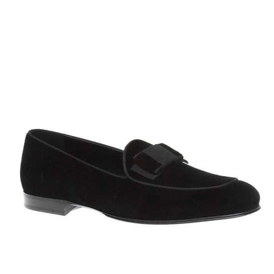 Dolce & Gabbana Gg Velvet Loafers