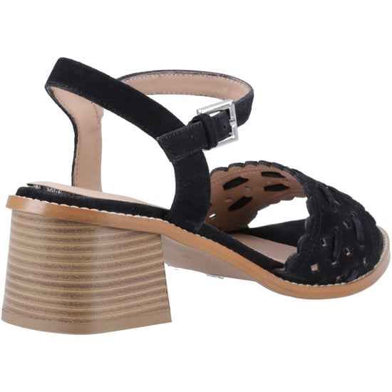 Hush Puppies Lacie Suede Women's Black Sandals - Image 2