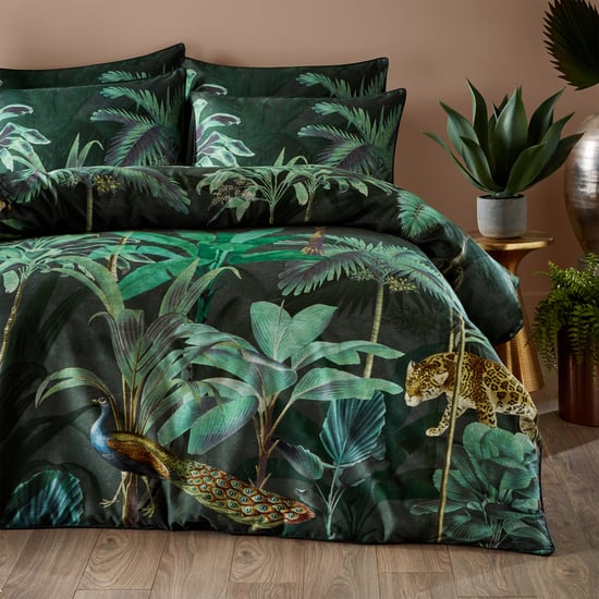 Juego de Fundas de Edredón Siona Midnight Tropics con 200 Hilos - Image 2