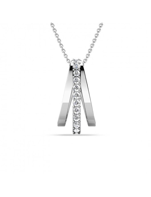 Colgantes Aurielle - Plata y Cristal - Image 1