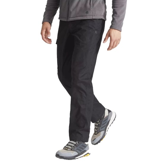 Craghoppers Mens Expert Kiwi Tailored Trousers (Black) - Image 1