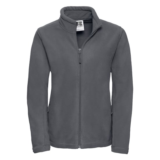 Russell Womens/Ladies Full Zip Outdoor Fleece Jacket (Convoy Grey Solid) - Image 1