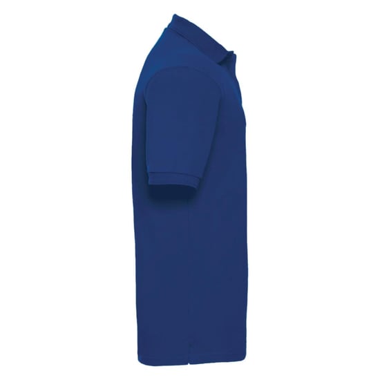 Russell Mens Ripple Collar & Cuff Short Sleeve Polo Shirt (Bright Royal) - Image 2