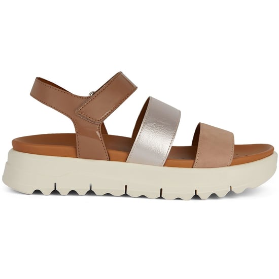 Geox D Xand 2.1S B Synthetic Women's Nude Sandals - Image 5