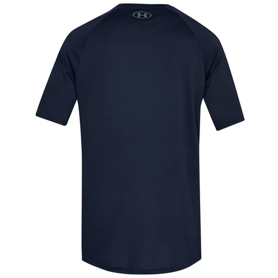 Under Armour Mens Tech T-Shirt (Academy Blue/Graphite) - Image 2