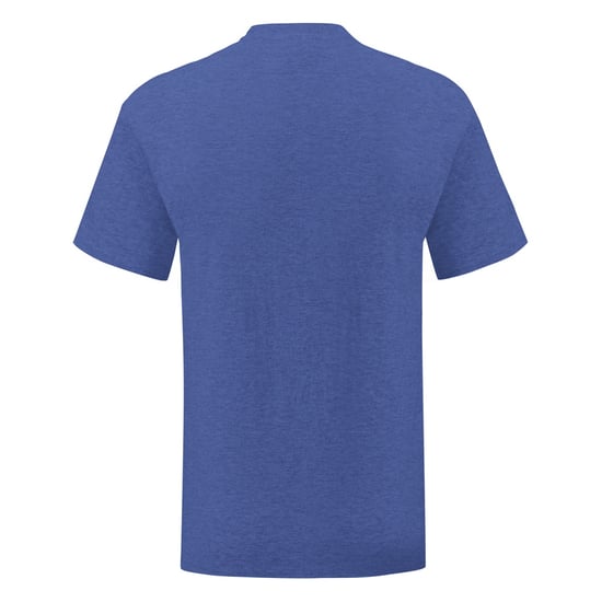 Fruit Of The Loom Mens Iconic T-Shirt (Pack of 5) (Heather Royal) - Image 2
