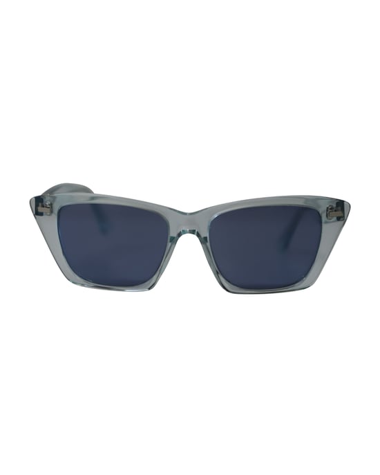 Acne Studios Ingridh Cat Eye Sunglasses in Light Blue Acetate - Image 1