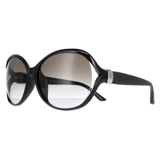 Salvatore Ferragamo Oval Womens Black Grey Gradient SF770SA - Image 2