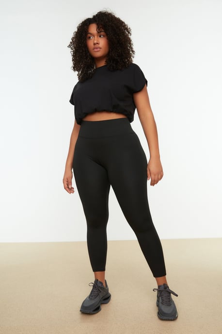 Trendyol Women's High Waist Skinny Plus Size Sports Leggings - Image 4