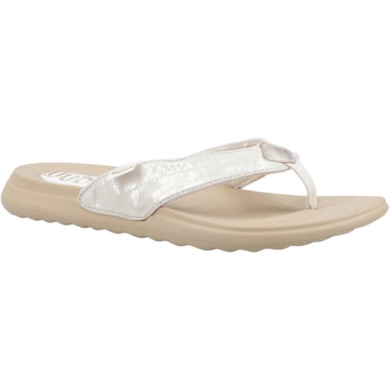 HEYDUDE Christi Flip Classic Polyurethane Women's Gold Sandals - Image 1
