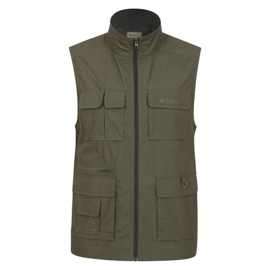 Mountain Warehouse Mens Trek II Gilet (Khaki Green) - Image 1