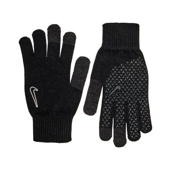 Nike 2.0 Knitted Grip Gloves (Black/White) - Image 3