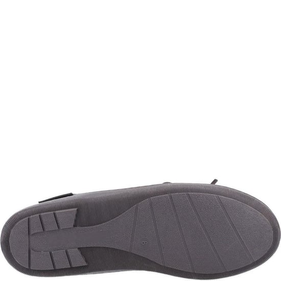 Hush Puppies Mens Ace Leather Slippers (Brown) - Image 4