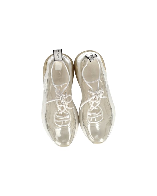 Stella McCartney Eclypse Clear Chunky Sneakers in White PVC - Image 3