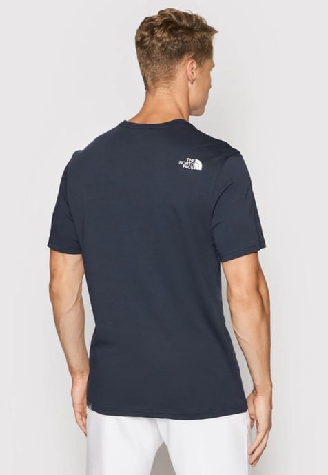 Camiseta The North Face Hombre SS Easy Tee Azul Marino - Image 2