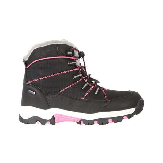 Mountain Warehouse Childrens/Kids Comet Waterproof Snow Boots (Black)