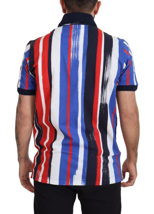 Dolce & Gabbana Polo de Algodón Multicolor para Hombre - Image 5