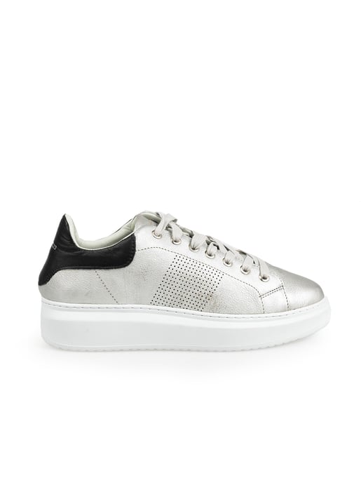 Baldinini Zapatilla Mujer Plata - Image 1