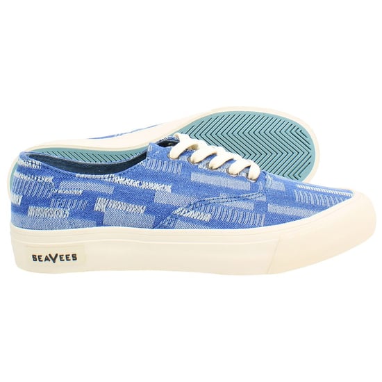 Zapatos Azules para Mujer Seavees Legend Bordados - Image 4