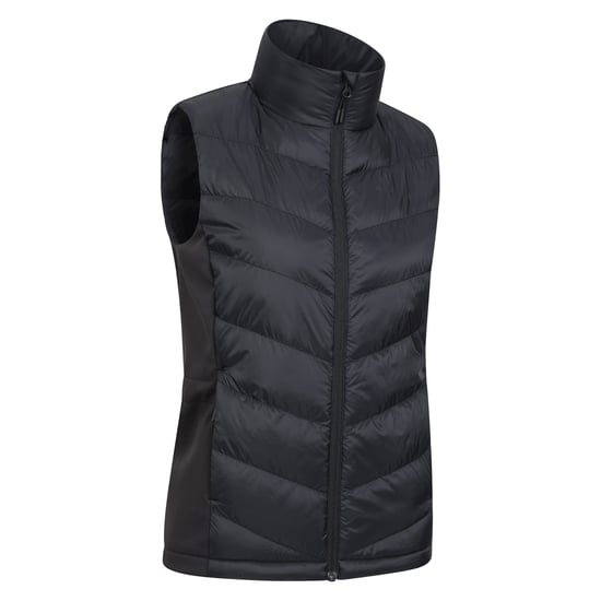 Mountain Warehouse Womens/Ladies Turbine Hybrid Gilet (Black) - Image 3