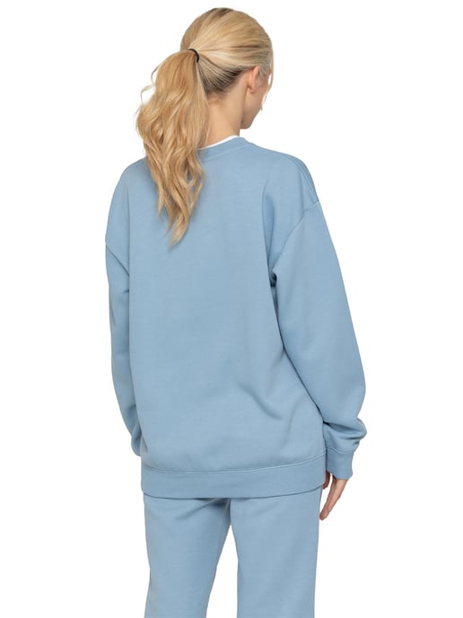 Sudadera Enzo Womens Oversized - Azul - Image 4