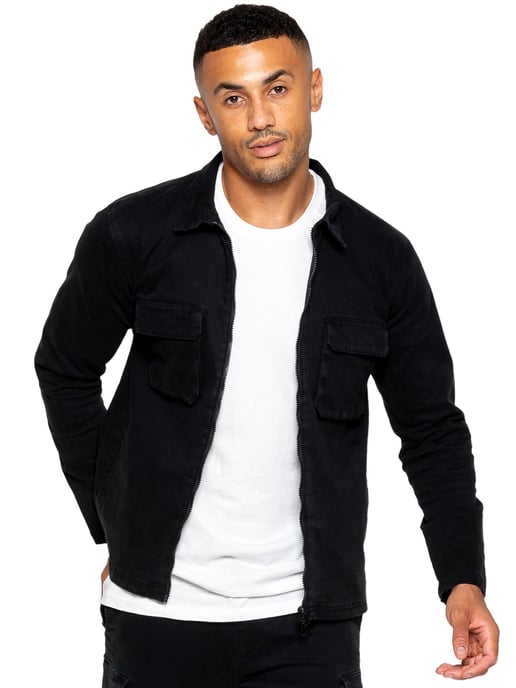 Enzo | Chaqueta Cargo Overshirt para hombre - Image 1