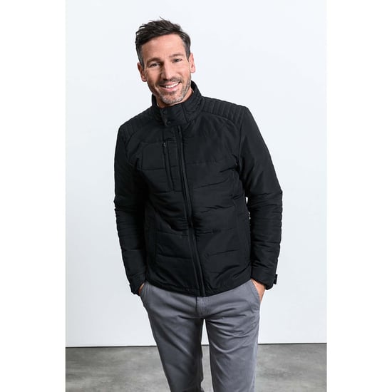 Russell Mens Cross Jacket (Black) - Image 4