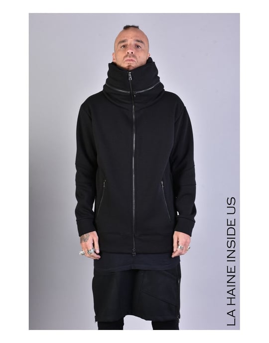 Sudadera La Haine Inside Us LM027 Hombre Negro - Image 6