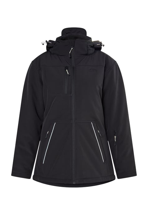 ICEBOUND softshell jacket women black - Image 1