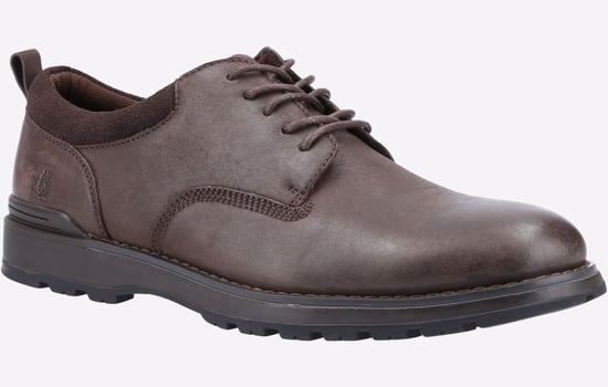 Hush Puppies Dylan Leather MEMORY FOAM Mens - Image 2