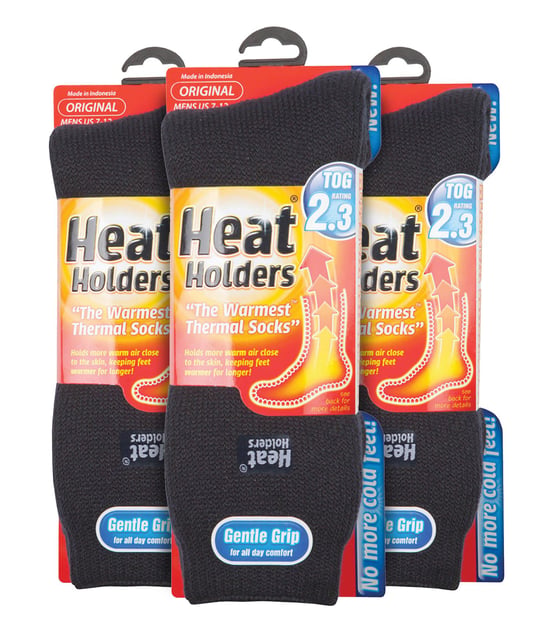 HEAT HOLDERS - 3 Pack Multipack Mens Insulated Thermal Socks for Winter - Image 2